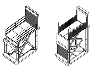 Schemat systemu podnoszenia
