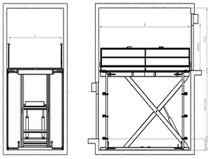 Platforma jednonożycowa